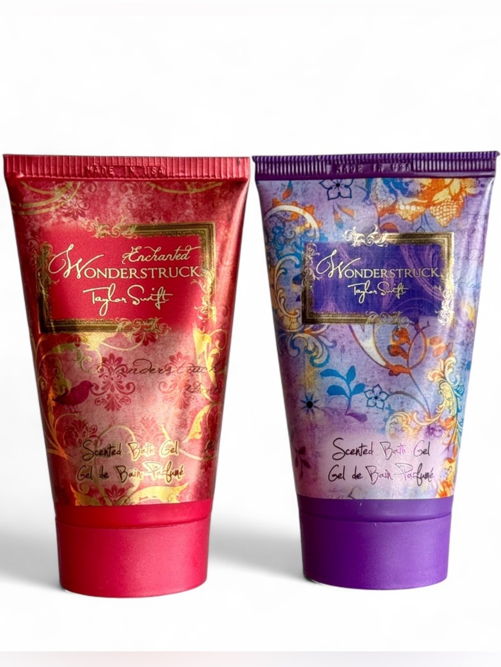 🟢3/$25 ✨2 X Taylor Swift Wonderstruck Body Wash Bath Gel  50mL Rare Discontinued